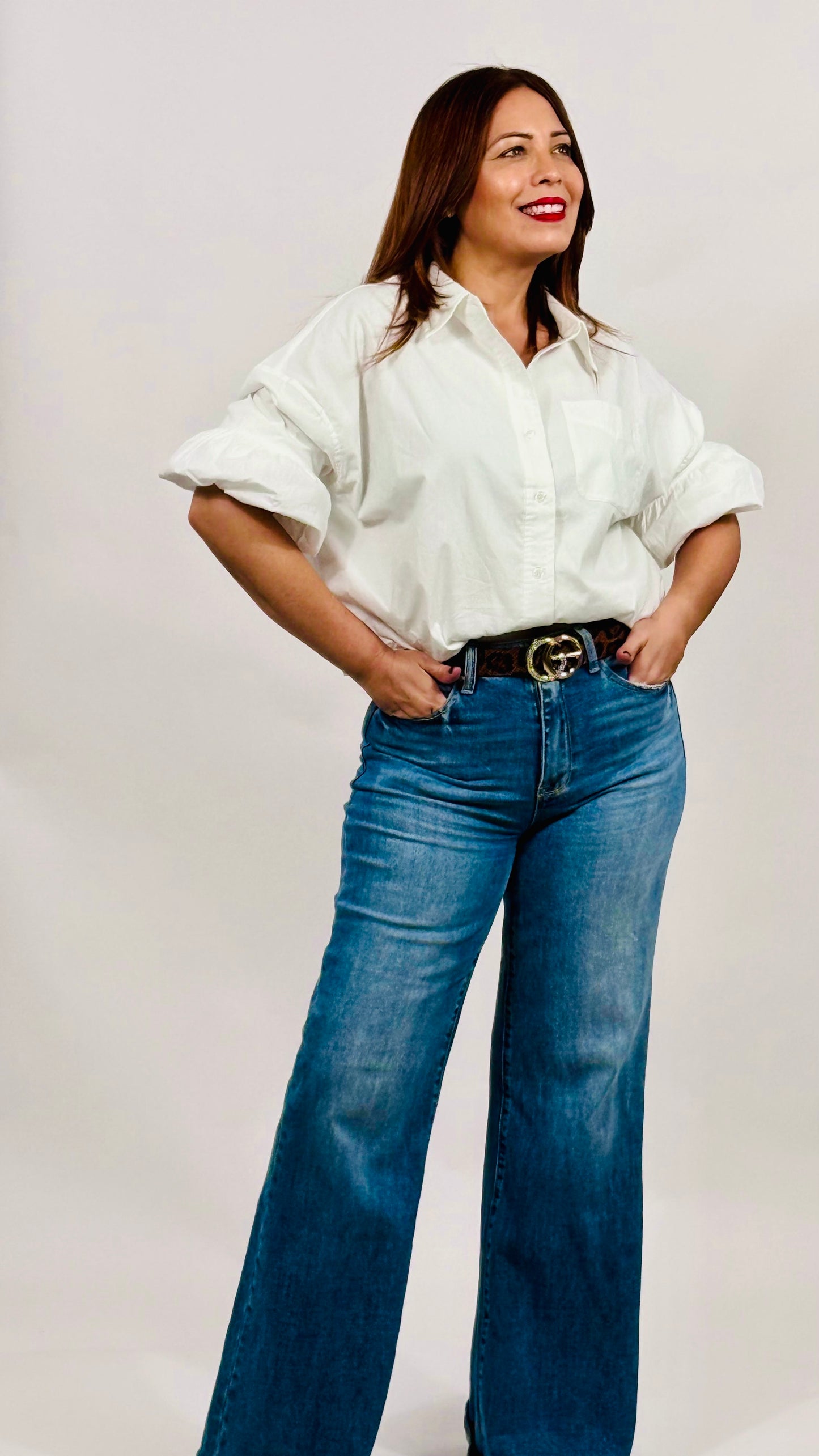 Valy's Super Soft High Waist Confort Wide Flare