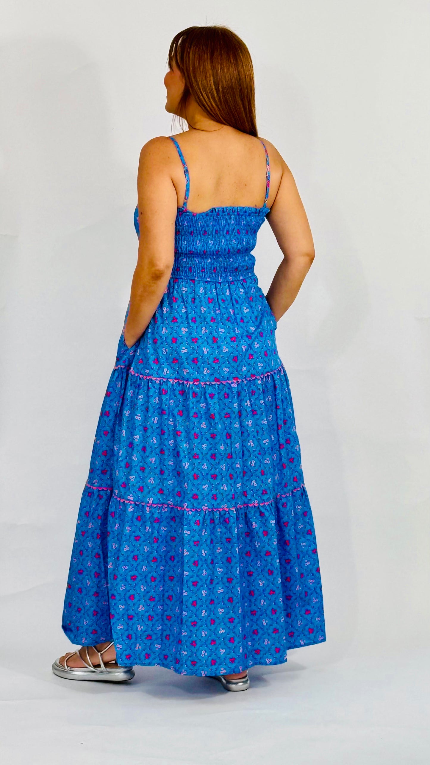 Liliana Front Bow Maxi Dress