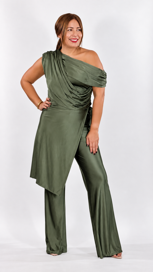 Amara Draped Set