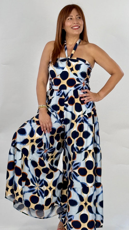 Anaí's Indigo Jumpsuit