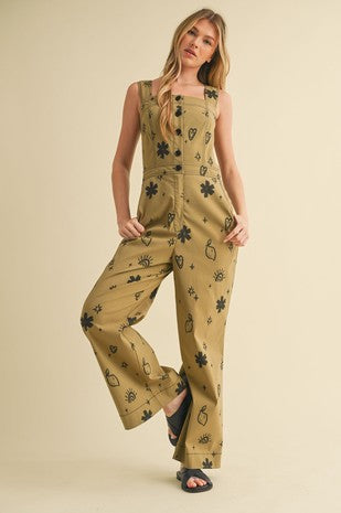 Luna Wide Leg Jumpsuit