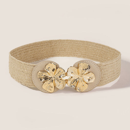 Floralia Rafia Belt