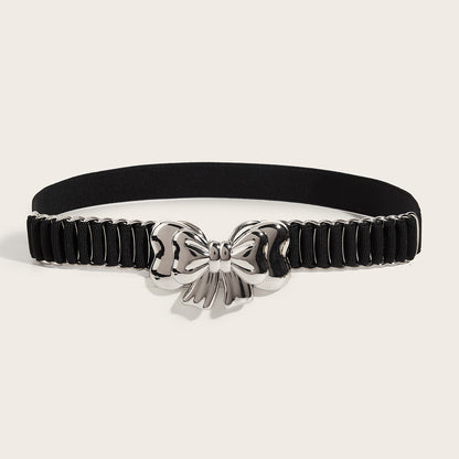 Chic Bow Elastic Belt