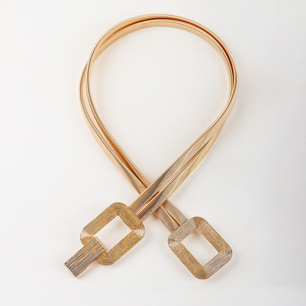 Golden Elastic Link Belt