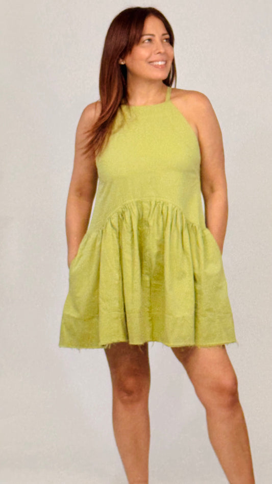 Isla Halter Mini Dress