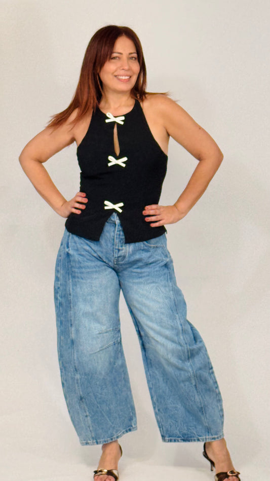 Valeria Bow Top