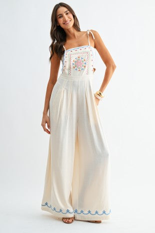 Maristela Wide Leg Jumpsuit