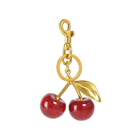 Cut Cherry Bag Pendant