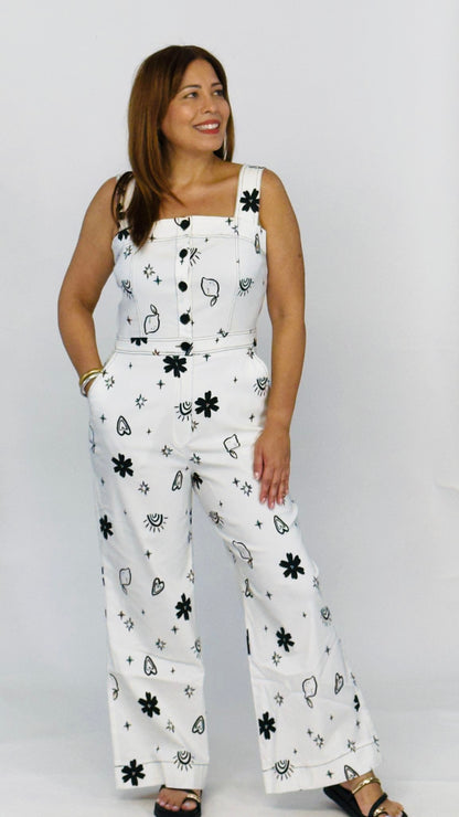 Luna Wide Leg Jumpsuit