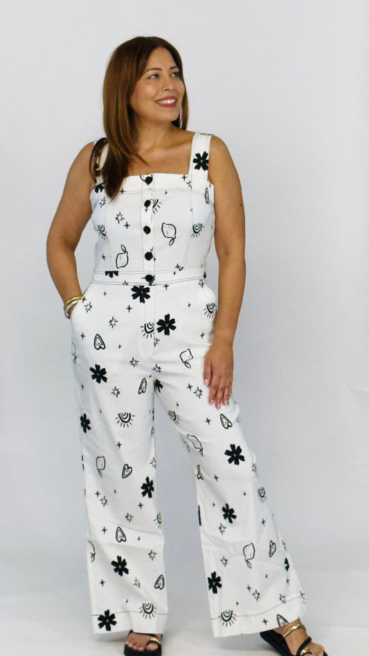 Luna Wide Leg Jumpsuit