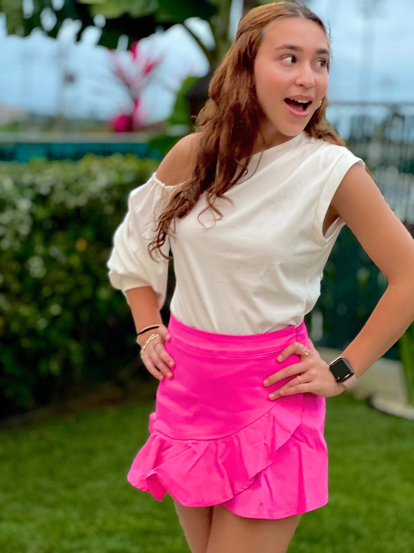 Pink Skort